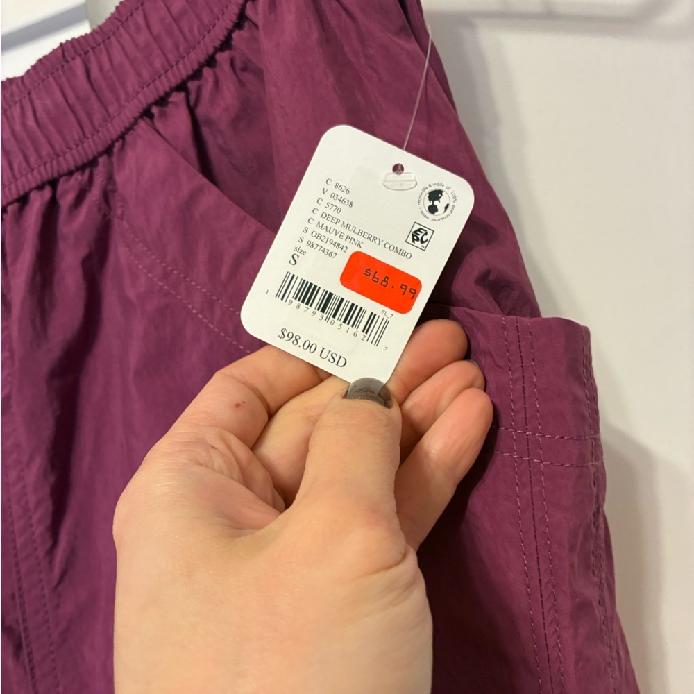 FP Movement Women's Free Throw Pants (S, Rose Wash) - Picture 4 of 5